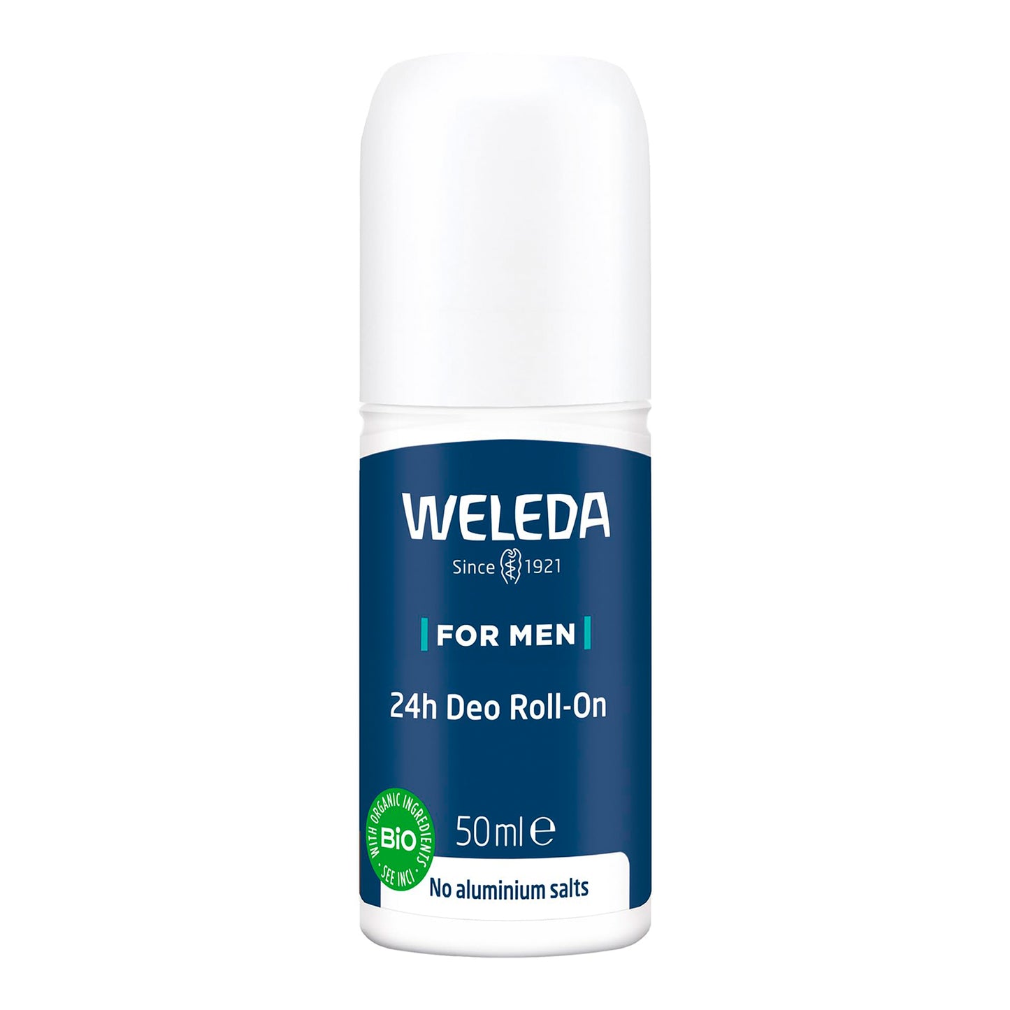 Weleda Men's 24H Roll-On Deodorant, 1.7 Fluid Ounce