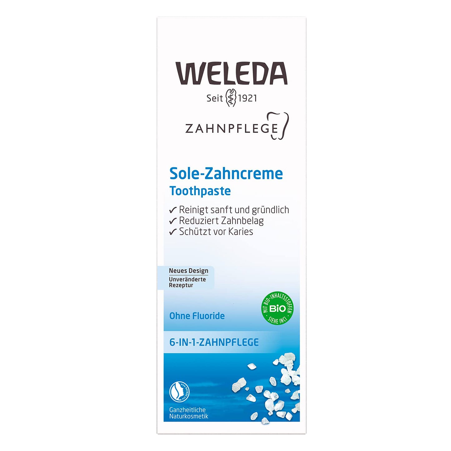 WELEDA Bio Sole Toothpaste, (pack of 2)