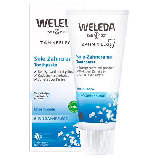 WELEDA Bio Sole Toothpaste, (pack of 2)