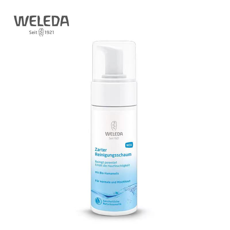 Weleda Gentle Cleansing Face Foam, 5 Ounce