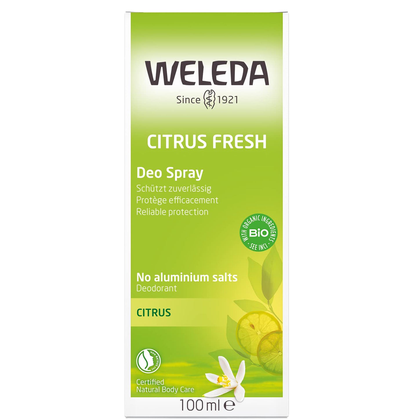 WELEDA Citrus Fresh Organic Deodorant 100 ml