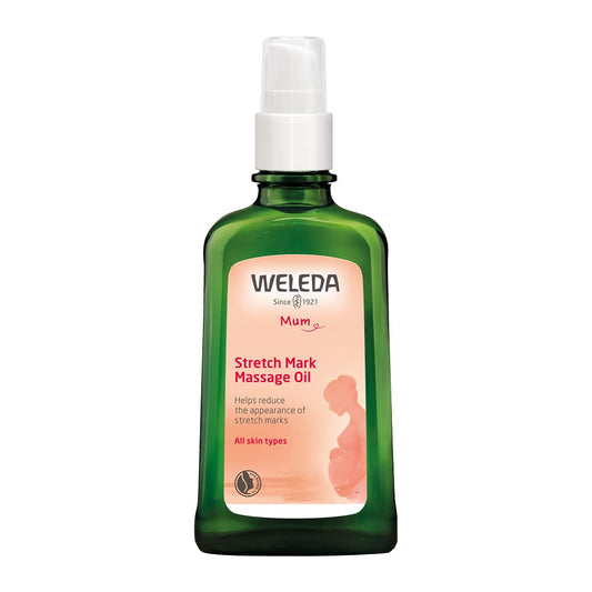 Weleda Stretch Mark Pregnancy Massage Oil, 3.4 Fluid Ounce