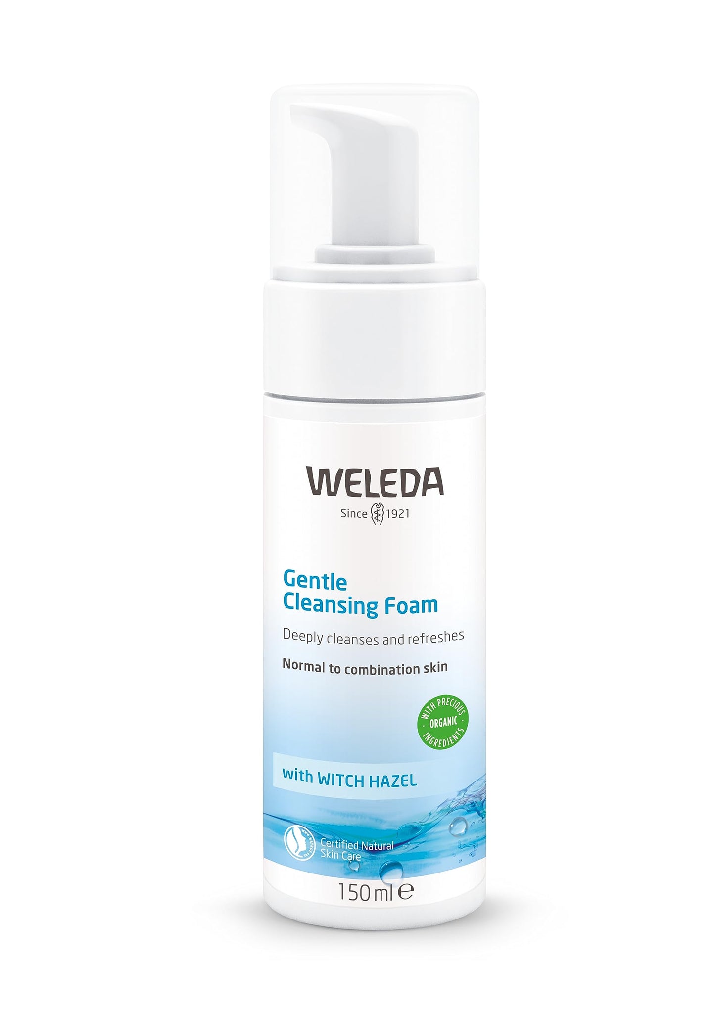 Weleda Gentle Cleansing Face Foam, 5 Ounce