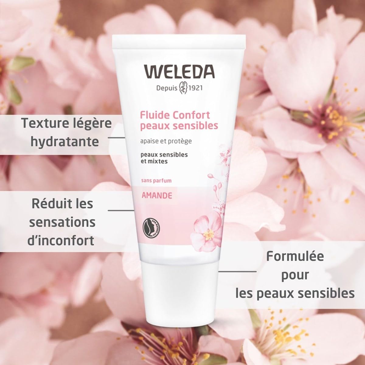 Weleda Almond Soothing Facial Lotion - 1 Oz