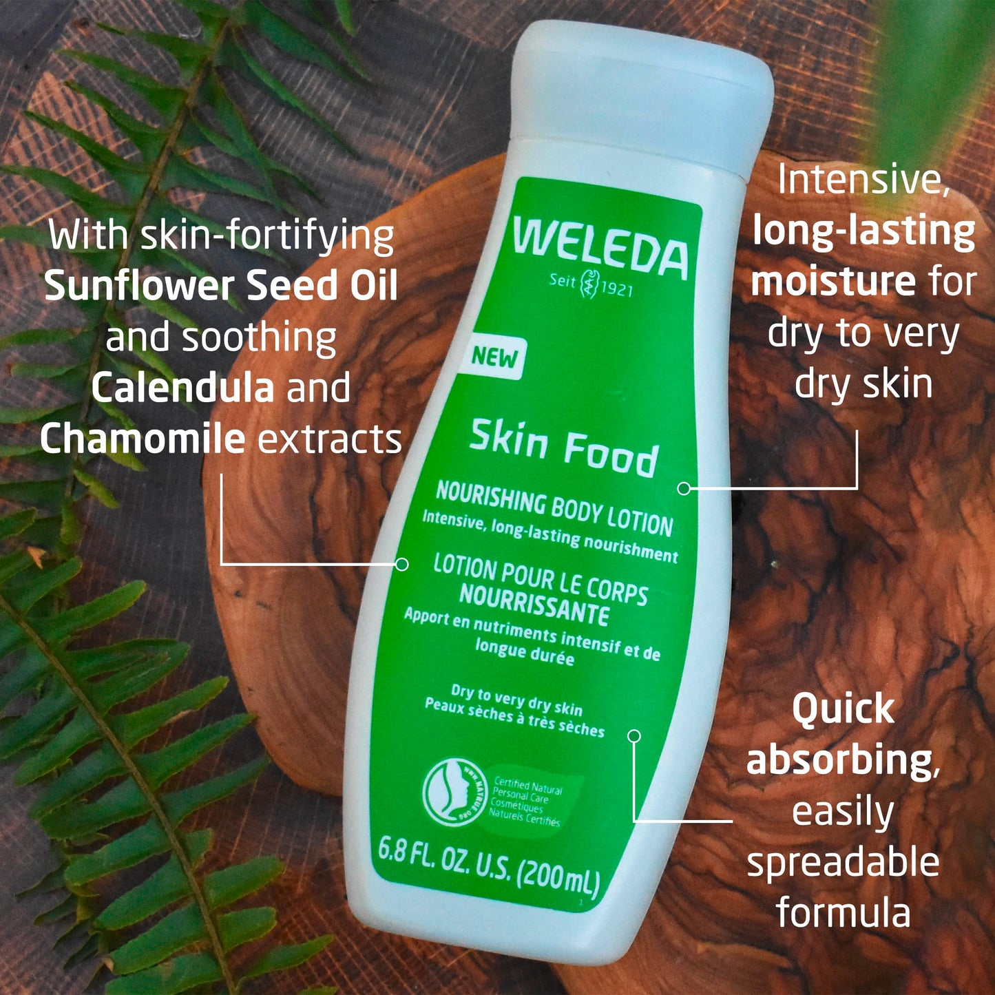 Weleda Skin Food Body Lotion,  6.8 Fluid Ounce