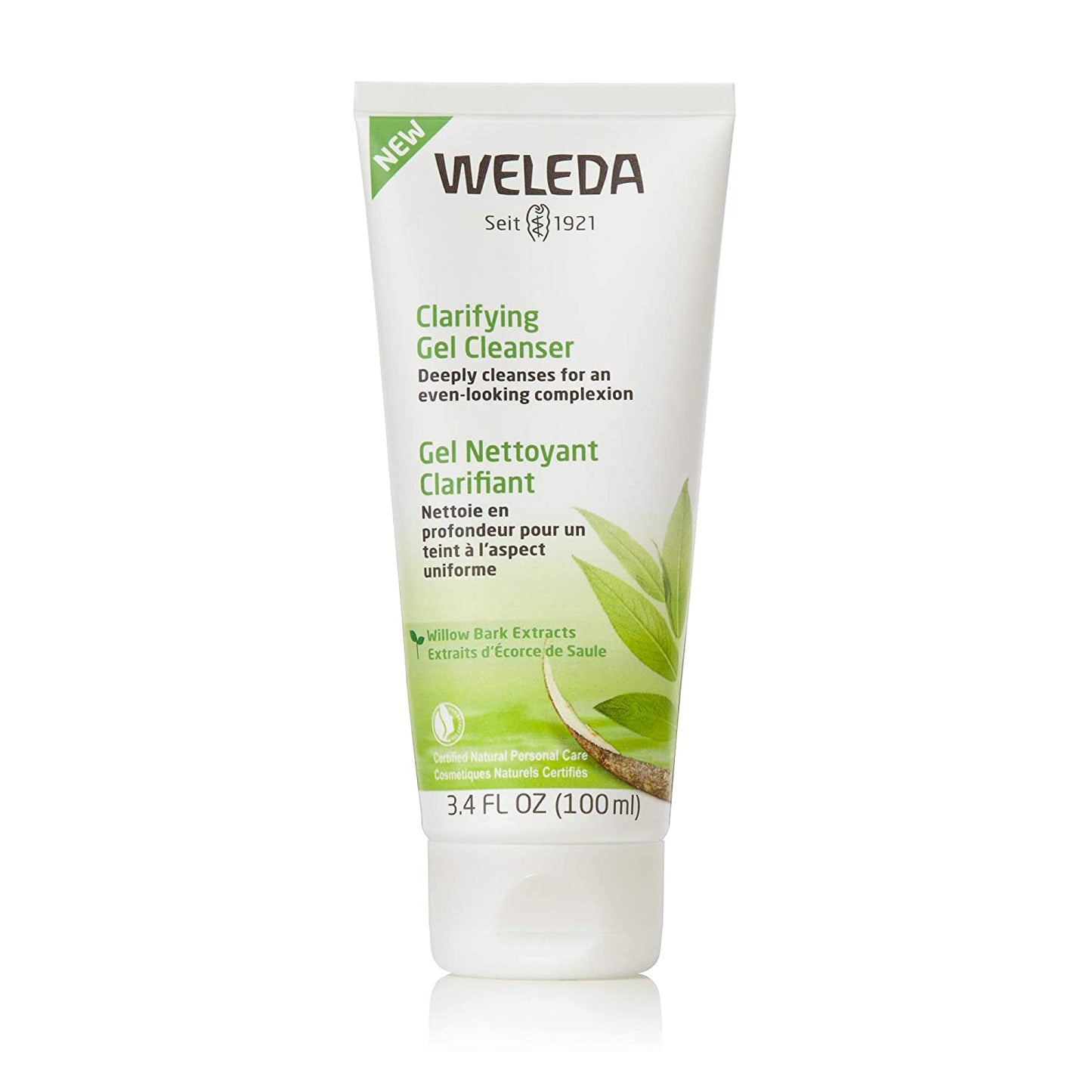 Weleda Clarifying Cleansing Face Gel, 3.4 Fl Ounce